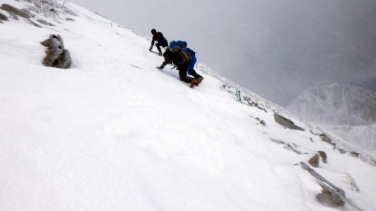 2020.1.11-12　中ア・桂小場～将棋頭山～木曽駒ヶ岳（雪山）
