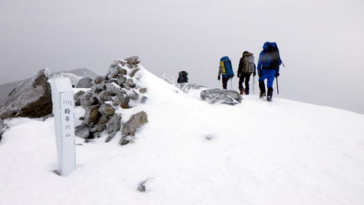 2020.1.11-12　中ア・桂小場～将棋頭山～木曽駒ヶ岳（雪山）