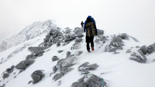 2020.1.11-12　中ア・桂小場～将棋頭山～木曽駒ヶ岳（雪山）