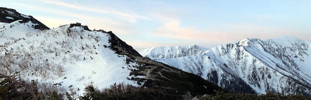 2024.4.6-7　将棋頭山（雪山）