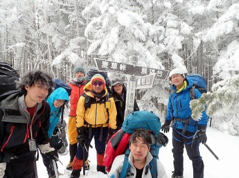 2020.1.3-4　北八ツ・北横岳～雨池山～縞枯山～渋ノ湯（雪山）