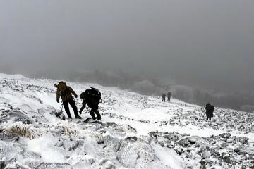 2024.2.17-18　硫黄岳（雪山）
