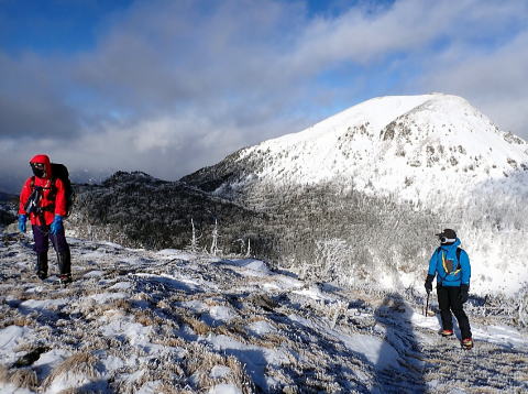2024.1.6-7　白根隠山（雪山）
