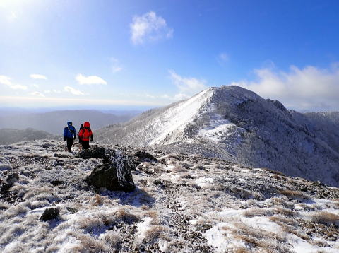 2024.1.6-7　白根隠山（雪山）