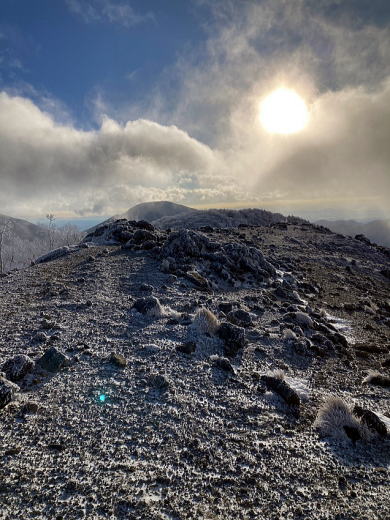 2024.1.6-7　白根隠山（雪山）