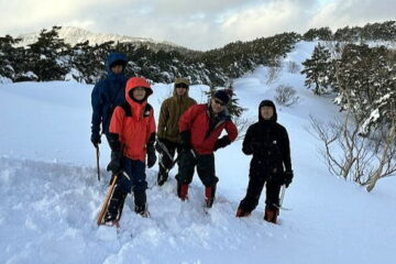 2024.2.10-12　大佐飛山（雪山）