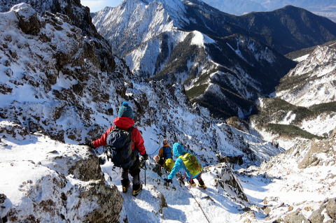 2019.1.12-13　八ヶ岳・赤岳（雪山）