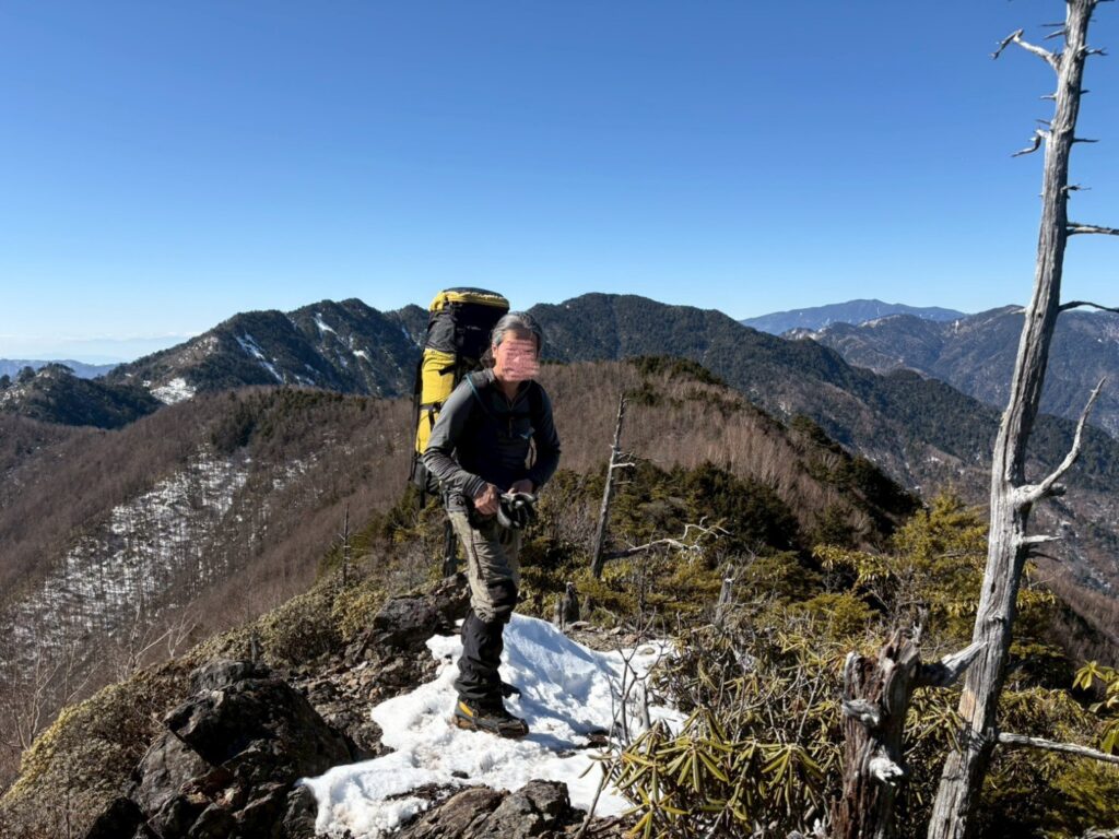 2/21-22　和名倉山（尾根歩き）