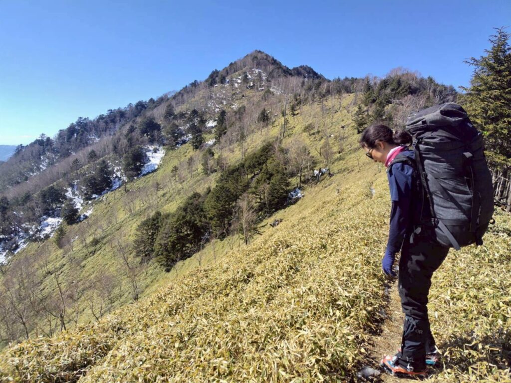 2/21-22　和名倉山（尾根歩き）