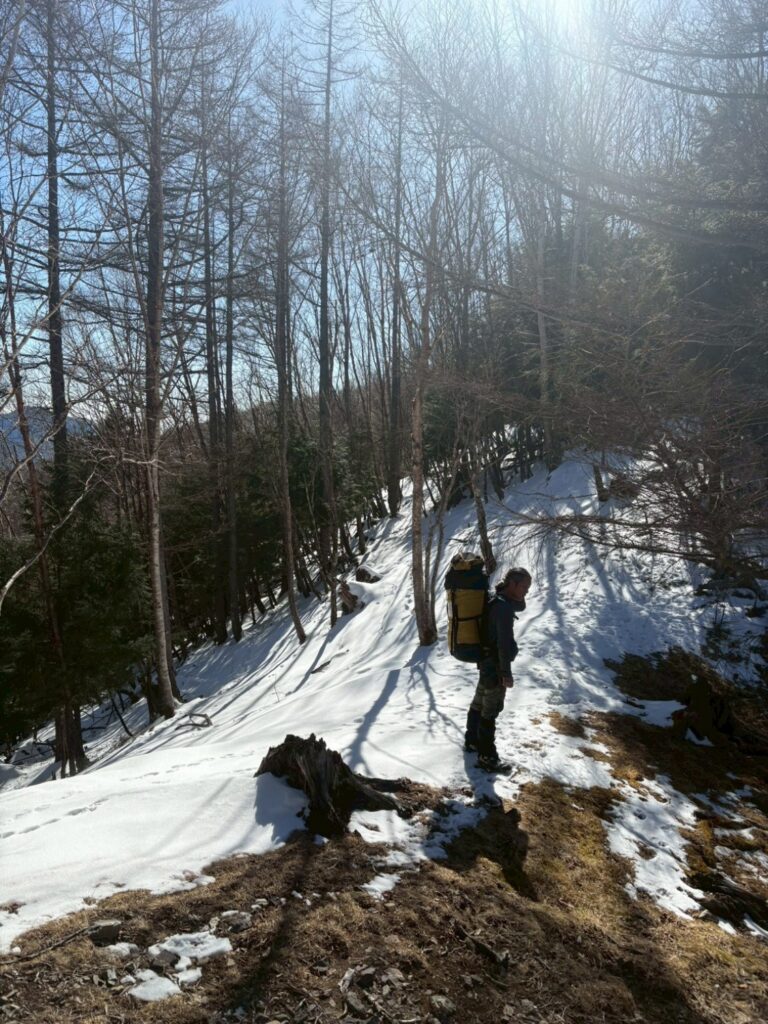 2/21-22　和名倉山（尾根歩き）
