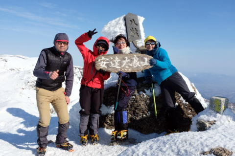 2018.3.3-4　安達太良山（雪山）