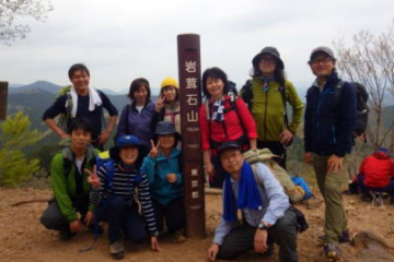 2018.4.14　高水三山（尾根歩き）