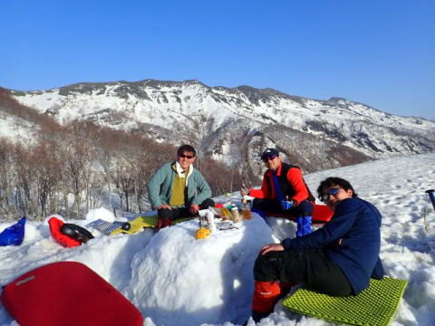 2018.4.21-22　巻機山（雪山）