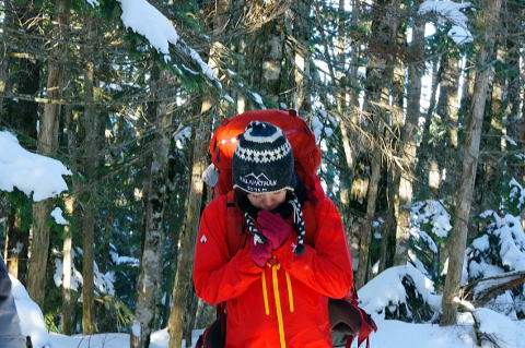 2018.1.6-7　縞枯山・茶臼山（雪山）
