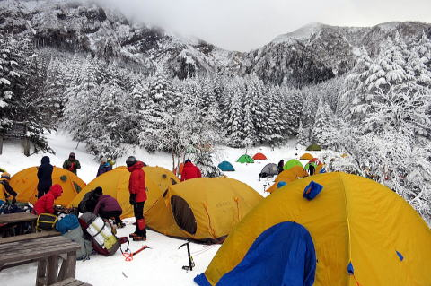 2018.1.6-7 赤岳(雪山)