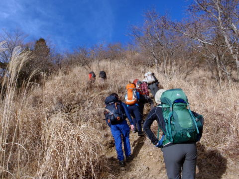 2018.1.7 塔ノ岳(尾根歩き)