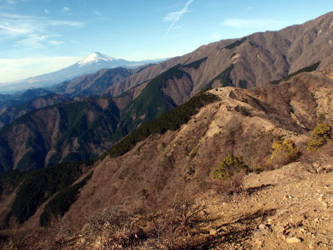2018.1.7 塔ノ岳(尾根歩き)