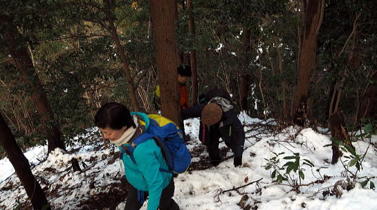 2018.2.4　景信山（尾根歩き）