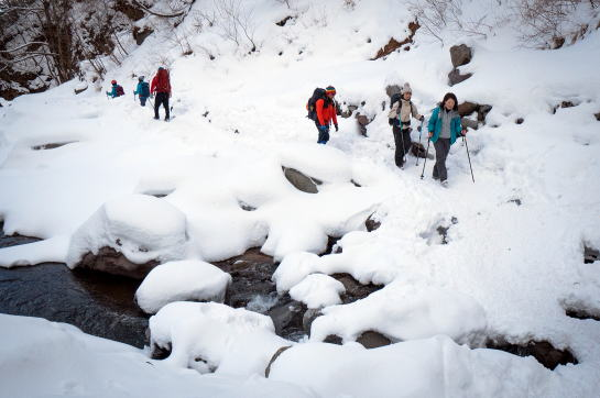 2018.2.4　日光・雲竜渓谷（雪山）