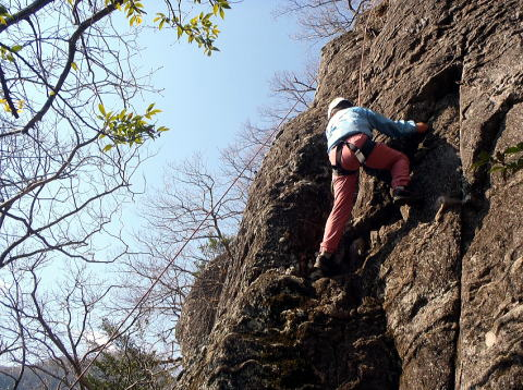 2018.2.10　幕岩茅ヶ崎ロック（岩トレ）