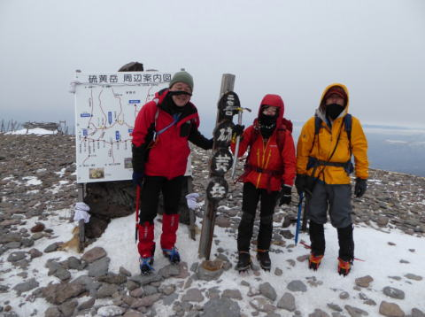 2018.2.24-25　硫黄岳（雪山）