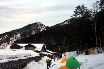 2018.2.24-25　硫黄岳（雪山）