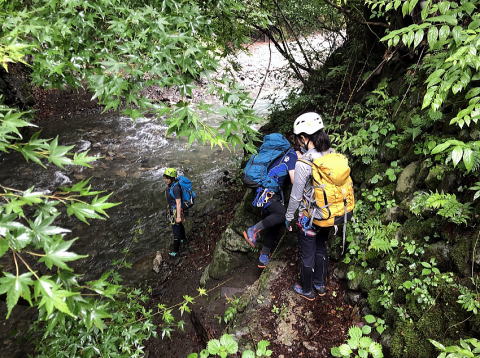 2020.7.5 シンナソー(沢登り)