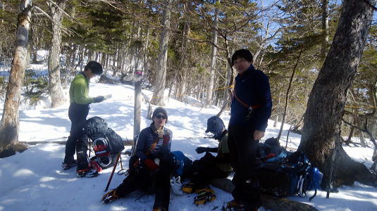 2020.3.21-22 白根隠山(雪山)