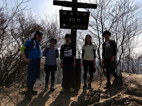 2020.3.22　伊豆ヶ岳（尾根歩き・ハイキング）