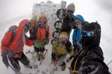 2020.1.12-13　夏沢峠・硫黄岳・赤岳鉱泉（雪山）