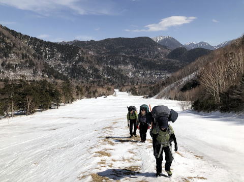 2020.3.21-22 白根隠山(雪山)