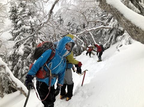 2020.1.12-13　夏沢峠・硫黄岳・赤岳鉱泉（雪山）