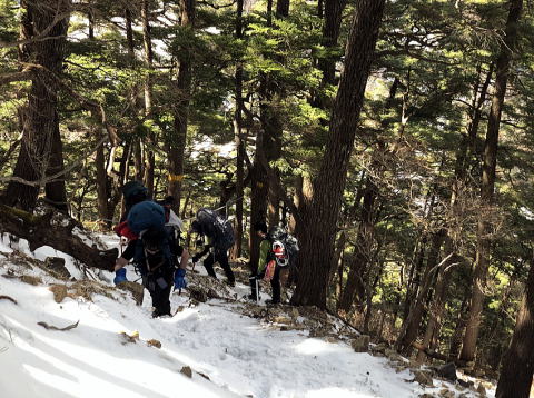 2020.3.21-22 白根隠山(雪山)