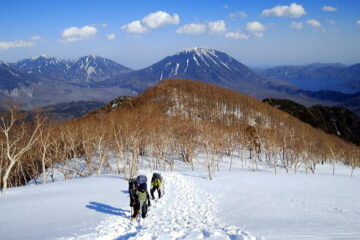 2020.3.21-22　白根隠山（雪山）