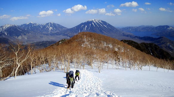 2020.3.21-22 白根隠山(雪山)