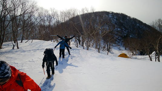 2020.3.21-22 白根隠山(雪山)