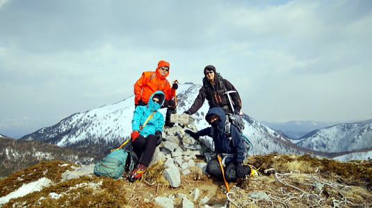 2020.3.21-22 白根隠山(雪山)