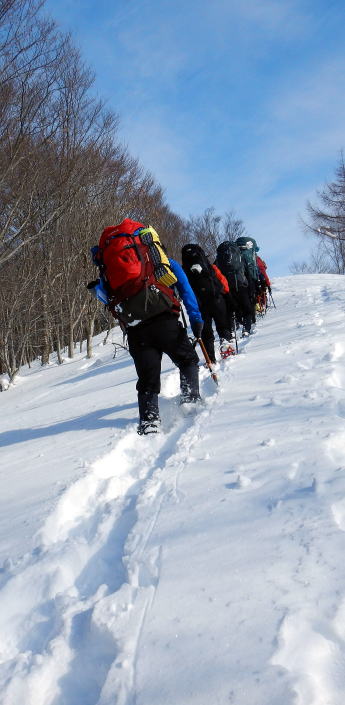 2022.2.12-13 赤沢山(雪山)