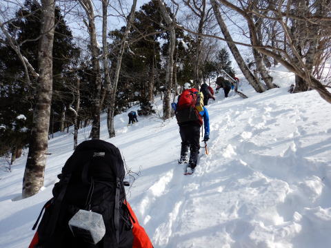 2022.2.12-13 赤沢山(雪山)