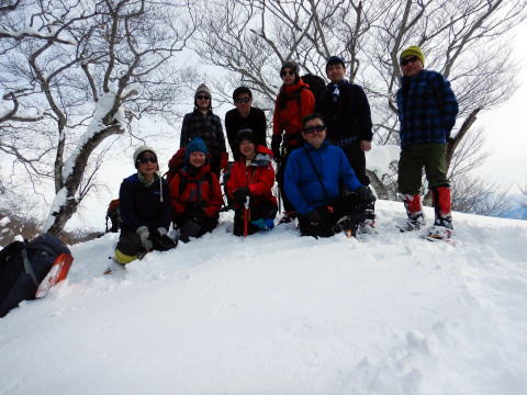 2022.2.12-13 赤沢山(雪山)