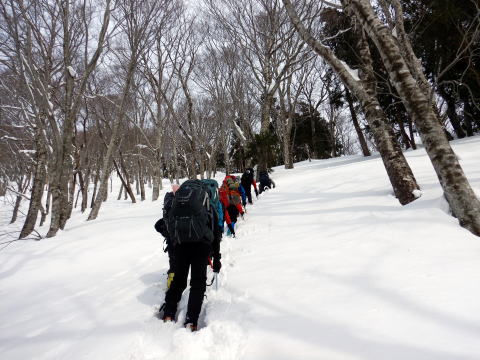 2022.2.12-13 赤沢山(雪山)