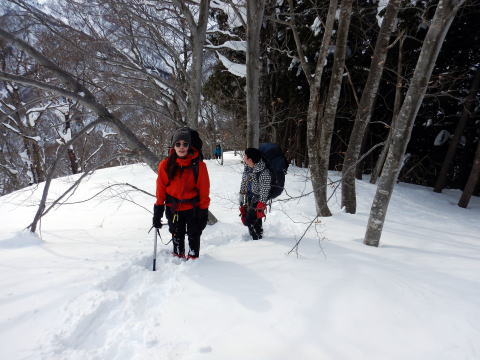 2022.2.12-13 赤沢山(雪山)