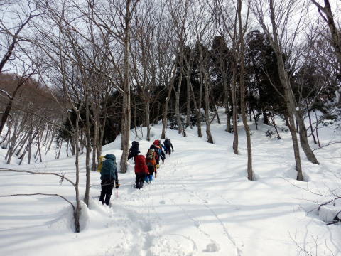 2022.2.12-13 赤沢山(雪山)