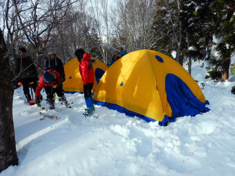 2022.2.12-13 赤沢山(雪山)