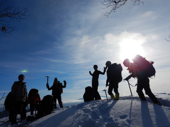 2022.2.12-13 赤沢山(雪山)