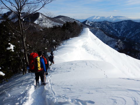 2022.2.12-13 赤沢山(雪山)