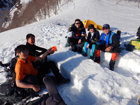 2022.4.9-10 巻機山(雪山)