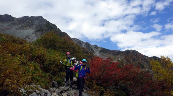 2018.9.23-25 奥穂高岳(尾根歩き)