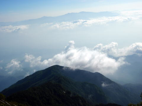 2018.8.4-5　鳳凰三山（尾根歩き）