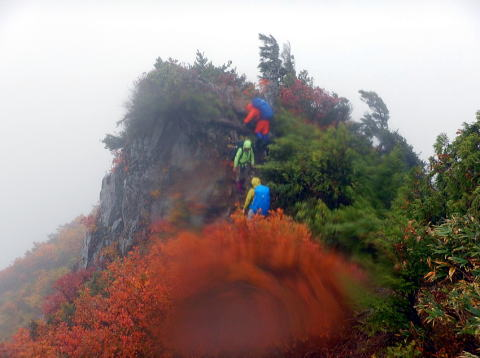 2018.10.6-8　越後駒ヶ岳（尾根歩き）